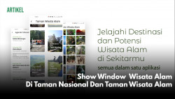 Show Window Wisata Alam Di Taman Nasional Dan Taman Wisata Alam